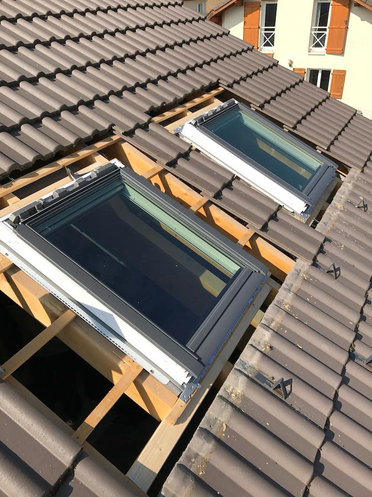 Fenêtre de toit installation